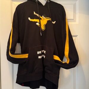 Mostly Heard Rarely Seen Black and Red Sweatshirt